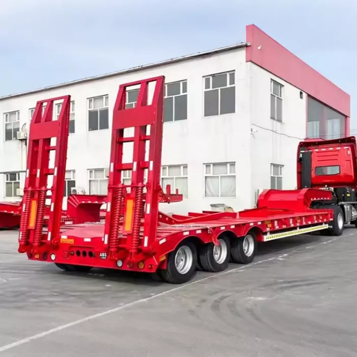 ஒரு Gooseneck Flatbed அரை-டிரெய்லர் கனரக சரக்கு போக்குவரத்தை எவ்வாறு மேம்படுத்துகிறது?